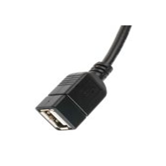 RS PRO,182-8834,RS PRO , USB B 型 公转USB A 型 母插, 150 mm长, USB 2.0, 黑色