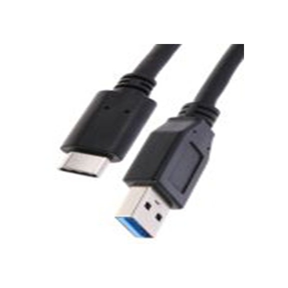 RS PRO,182-8847,RS PRO , USB C 型 公转USB A 型 公, 1 m长, USB 3.0, 黑色