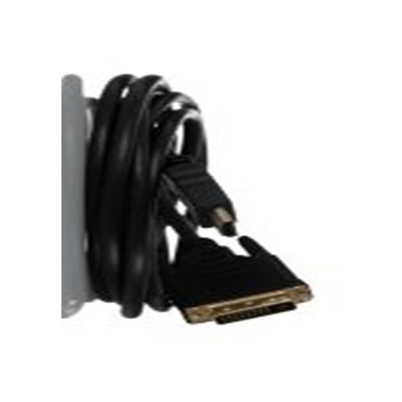 RS PRO,182-8879,HDMI 电缆, DVI-D单链路 公转 DVI 公, 2 m长, 黑色
