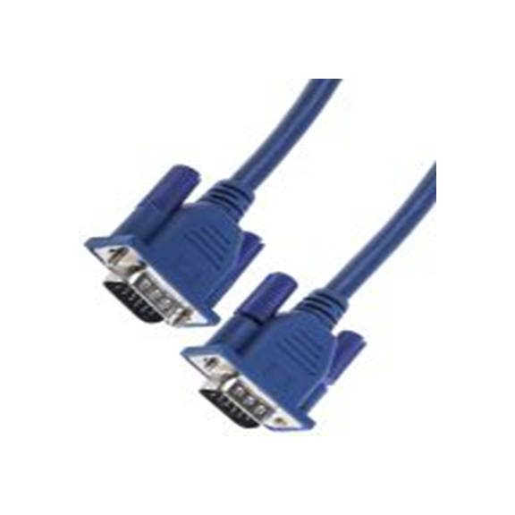 RS PRO,182-8885,RS PRO VGA线, 公 VGA转公 SVGA, 10 m长, 蓝色, 300 V额定电压, 符合EN标准, CDEX系列