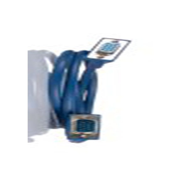 RS PRO,182-8886,RS PRO VGA线, 公 VGA转母插 SVGA, 1 m长, 蓝色, 300 V额定电压, 符合EN标准, CDEX系列