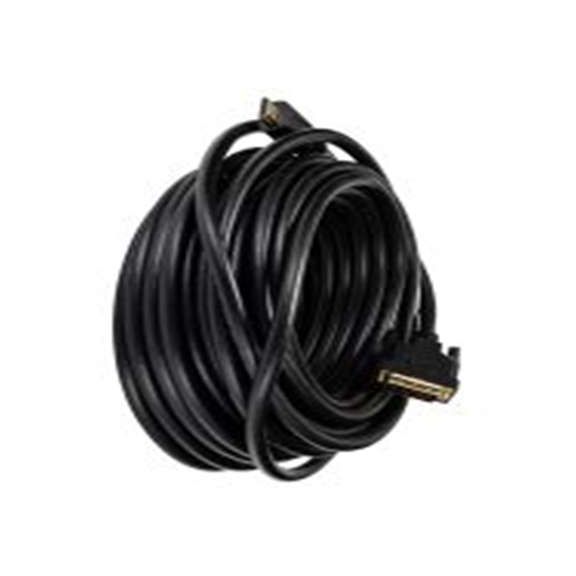 RS PRO,182-8891,HDMI 电缆, DVI-D单链路 公转 DVI-D 公, 15 m长, 黑色