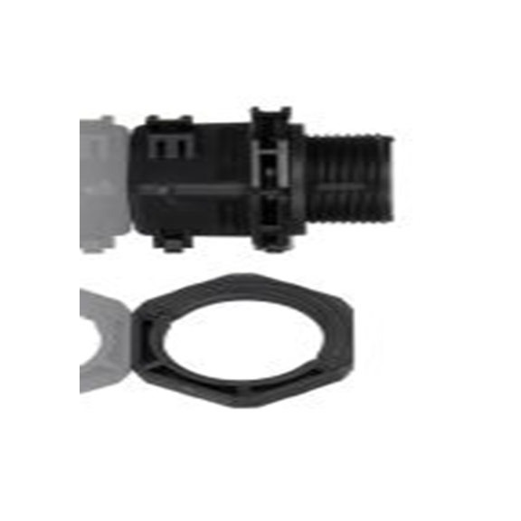 RS PRO,185-6102,尼龙 66 电缆接头, M25, IP66, 黑色, Black RAL 9005系列