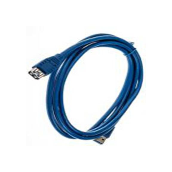 RS PRO,186-3051,RS PRO , USB A 型 公转USB A 型 母插, 2 m长, USB 3.0, 蓝色