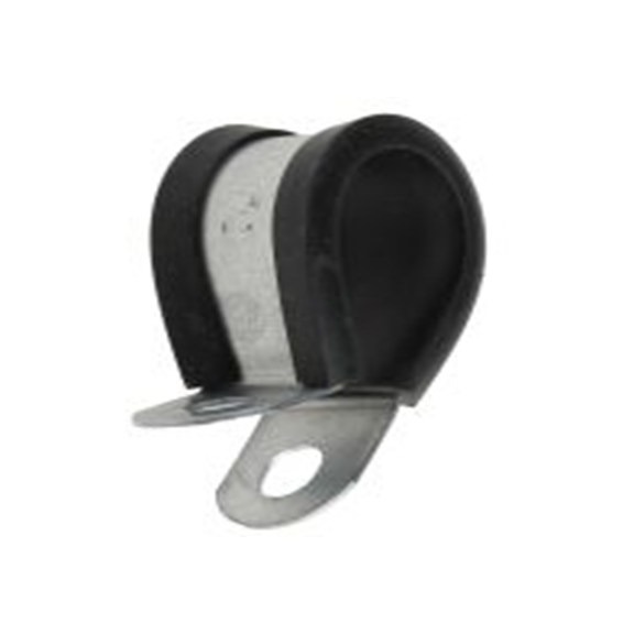 RS PRO,186-5381,镀钢, 黑色, 最大捆束16 mm, 螺钉固定