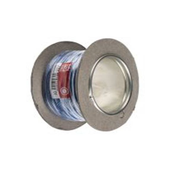 RS PRO,196-4212,蓝色 单芯 2型 架空电缆, 0.2 mm², 100 m长 7/0.2 mm, 24 AWG 聚氯乙烯, 1000 V ac, 最高85 °C