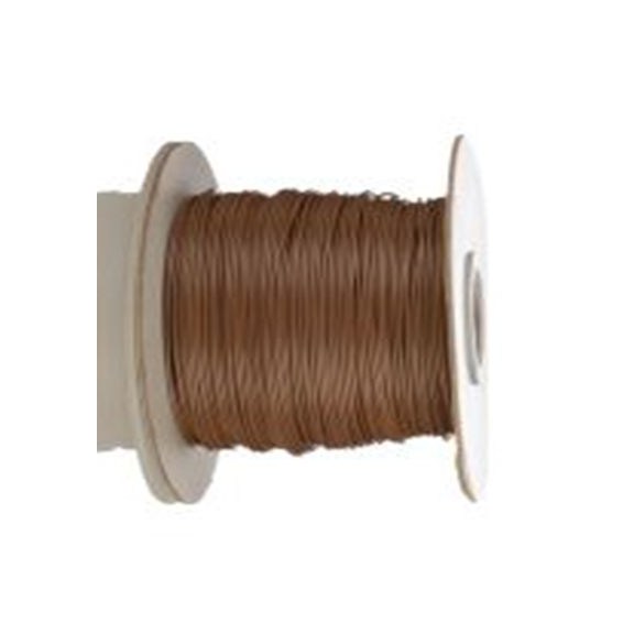 RS PRO,208-1107,棕色 单芯 架空电缆, 0.81 mm², 305 m长 16, 18 AWG 聚氯乙烯, 300 V, 最高105 °C, 1569系列