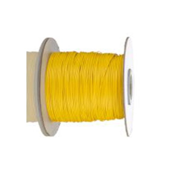 RS PRO,208-1110,黄色 单芯 架空电缆, 0.81 mm², 305 m长 16, 18 AWG 聚氯乙烯, 300 V, 最高105 °C, 1569系列