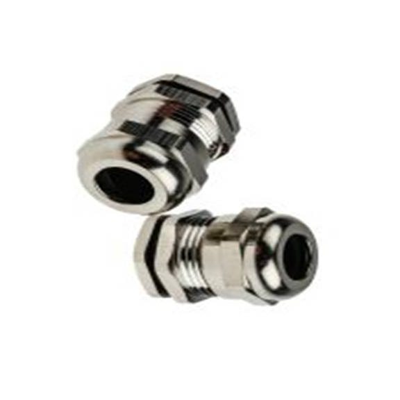 RS PRO,210-0596,镀镍黄铜 电缆接头, M16, 5 mm至10 mm线径, IP68, 金属 包括锁紧螺母