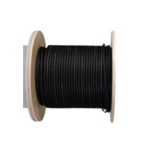 RS PRO,214-9625,四芯 OM3 OM3多模 光纤电缆, 200 m长, Φ5.2 mm线芯, 低烟，无卤 黑色护套