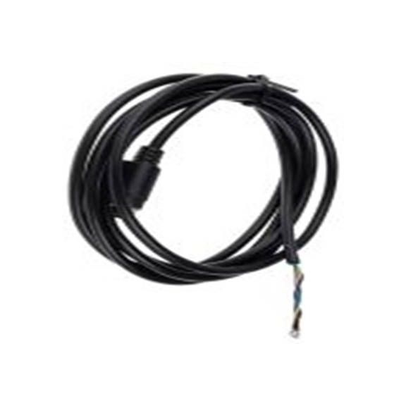 RS PRO,232-8906,RS PRO DIN线, 2 m长, 插头 公转自由端, 黑色