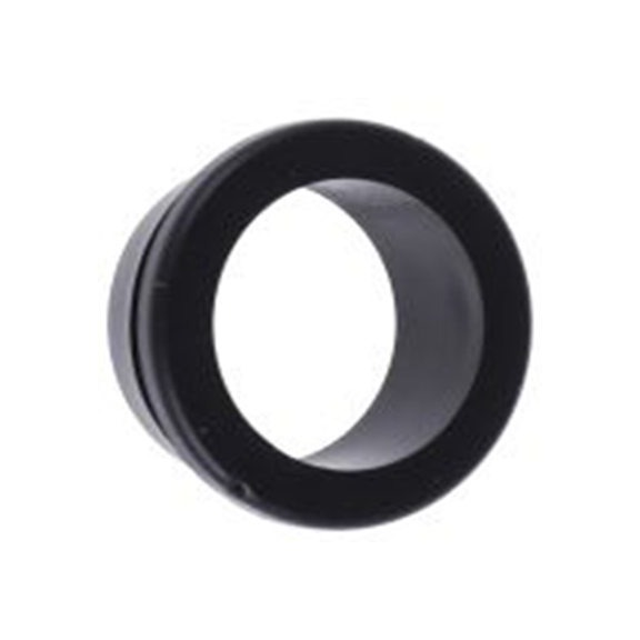 RS PRO,241-4603,电缆垫圈  黑色 聚氯乙烯 电缆垫圈, 18 mm最大电缆直径, 22 mm面板孔径