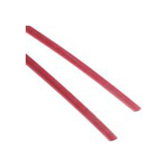 RS PRO,241-7337,RS PRO 阻燃 聚烯烃 热缩管, 红色, Φ3 mm, 1.2m长, 3:1收缩比, 1 mm收缩径