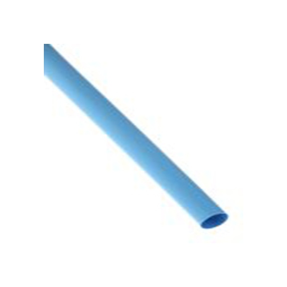 RS PRO,241-7422,RS PRO 阻燃 聚烯烃 热缩管, 蓝色, Φ9.5 mm, 1.2m长, 3:1收缩比, 3 mm收缩径
