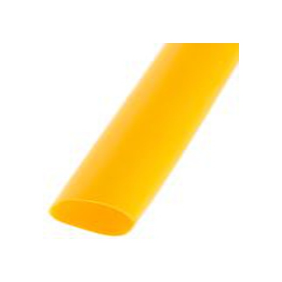 RS PRO,241-7450,RS PRO 阻燃 聚烯烃 热缩管, 黄色, Φ12.7 mm, 1.2m长, 3:1收缩比, 4 mm收缩径
