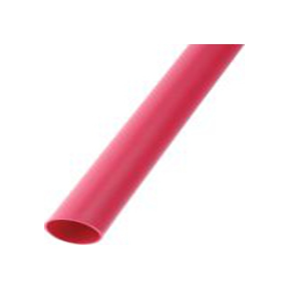 RS PRO,241-7472,RS PRO 阻燃 聚烯烃 热缩管, 红色, Φ12.7 mm, 1.2m长, 3:1收缩比, 4 mm收缩径