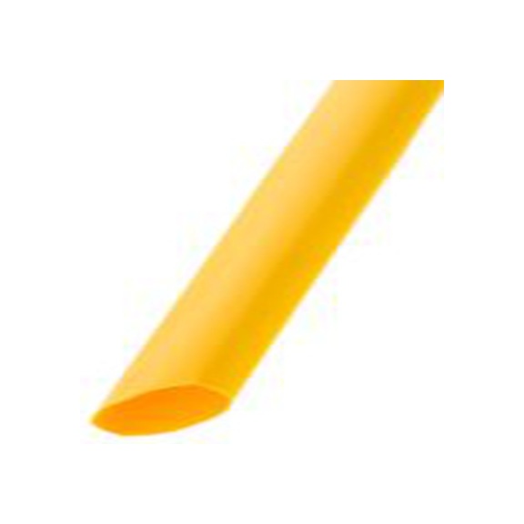 RS PRO,241-7494,RS PRO 阻燃 聚烯烃 热缩管, 黄色, Φ19 mm, 1.2m长, 3:1收缩比, 6 mm收缩径