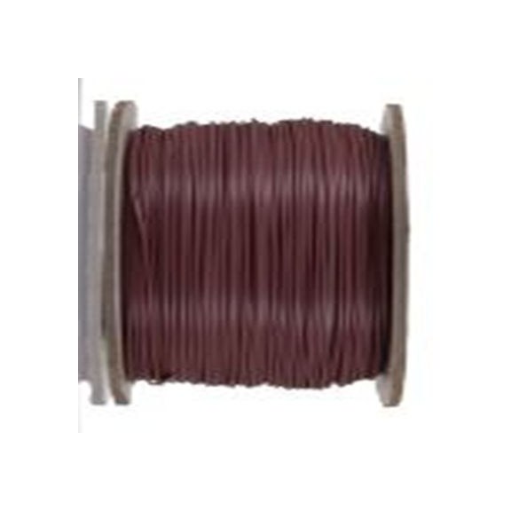 RS PRO,248-3614,铜, 棕色 单芯 架空电缆, 0.5 mm², 500 m长 1/0.8 mm, 20 AWG 聚氯乙烯, 300 V, 最高85 °C