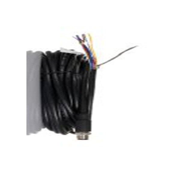 RS PRO,250-0662,RS PRO 传感器执行器电缆, 10 m长 8, 直向 公转无端接 无端接, 聚氯乙烯 黑色护套, IP40, CBM12系列
