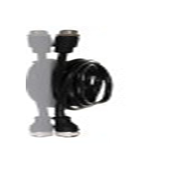 RS PRO,250-0674,RS PRO 传感器执行器电缆, 2 m长 4, 直向 母插 4转直 公, PU 黑色护套, IP40, CDF12S系列