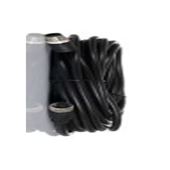 RS PRO,250-0702,RS PRO 传感器执行器电缆, 10 m长 8, 直向 母插 8转直 公, 聚氯乙烯 黑色护套, IP40, CDF12S系列