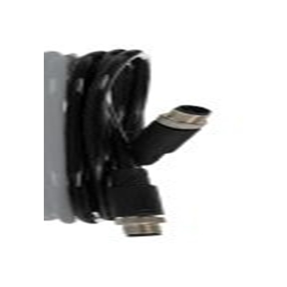 RS PRO,250-0722,RS PRO 传感器执行器电缆, 5 m长 5, 直向 公 5转直 公, PU 黑色护套, IP40, CDM12S系列