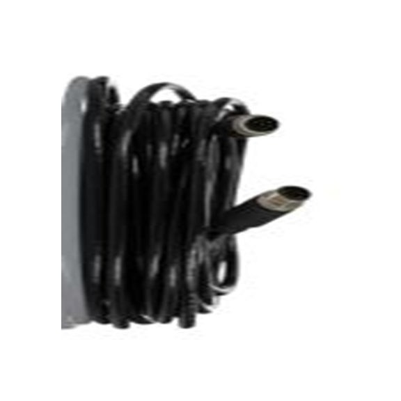 RS PRO,250-0731,RS PRO 传感器执行器电缆, 10 m长 8, 直向 公 8转直 公, PU 黑色护套, IP40, CDM12S系列