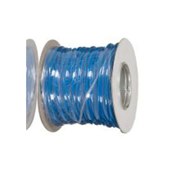 RS PRO,256-7034,蓝色 PVC 电线 架空电缆, 2.5 mm², 100 m长 45/0.25 mm, 14 AWG 聚氯乙烯, 1 kV dc, 最高105 °C, 1015系列