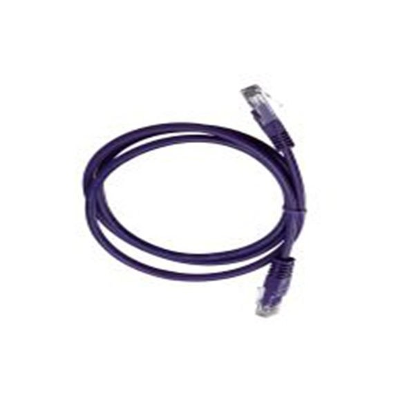 RS PRO,264-1009,1 m Cat5e 以太网电缆, 紫色 聚氯乙烯护套, RJ45 公转RJ45 公