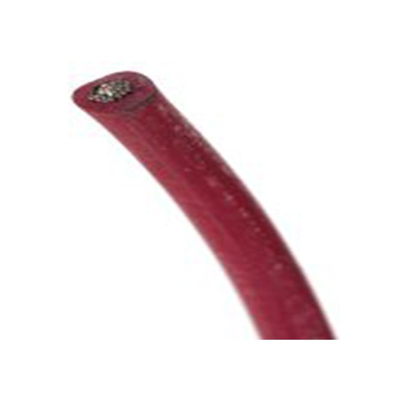 RS PRO,265-3016,红色 架空电缆, 1 mm², 100 m长 32/0.2 mm, 11 AWG 硅橡胶, 500 V, 最高180 °C