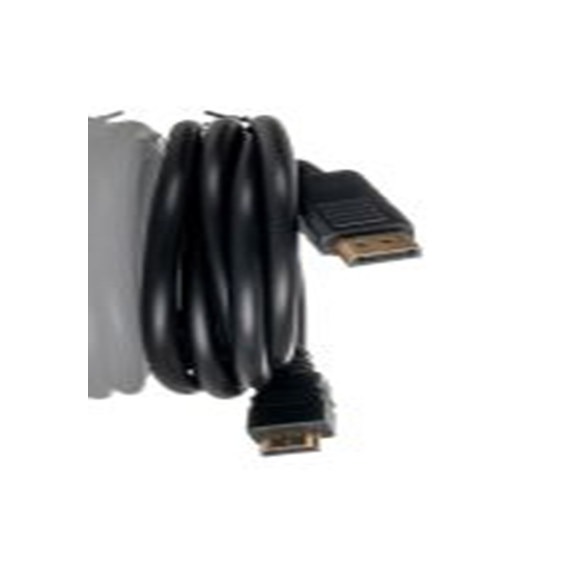 RS PRO,266-8451,RS PRO DP线, 2 m长, 屏接口 公转HDMI 公, 黑色 聚氯乙烯护套