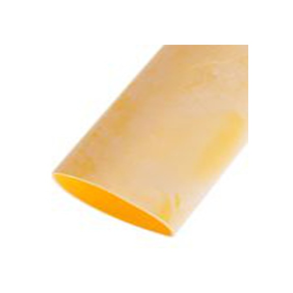 RS PRO,267-2023,RS PRO 阻燃 聚烯烃 热缩管, 黄色, Φ19.1 mm, 1.2m长, 2:1收缩比, 9.5 mm收缩径