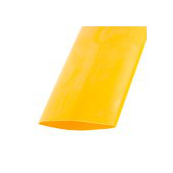 RS PRO,267-2051,RS PRO 阻燃 聚烯烃 热缩管, 黄色, Φ38.1 mm, 1.2m长, 2:1收缩比, 19.1 mm收缩径
