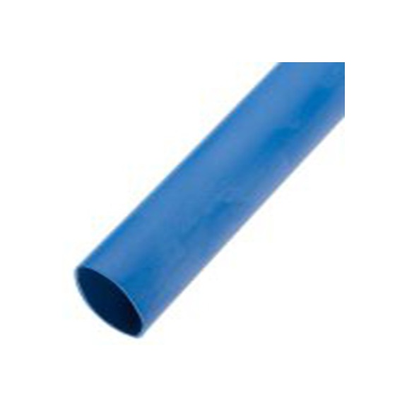 RS PRO,267-2124,RS PRO 阻燃 聚烯烃 热缩管, 蓝色, Φ12.7 mm, 1.2m长, 2:1收缩比, 6.4 mm收缩径