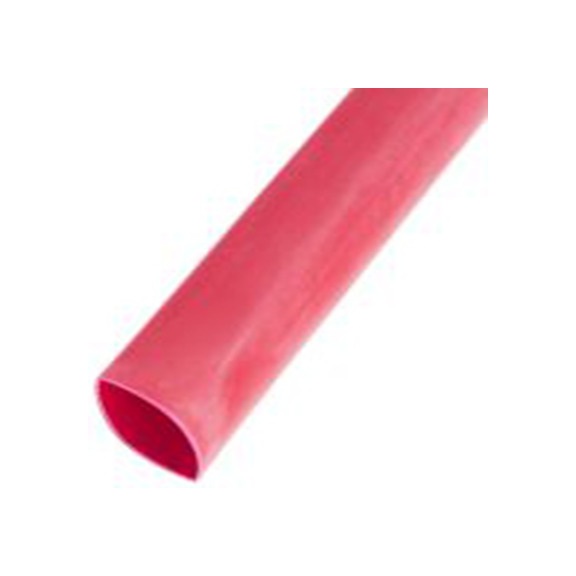 RS PRO,267-2231,RS PRO 阻燃 聚烯烃 热缩管, 红色, Φ12.7 mm, 1.2m长, 2:1收缩比, 6.4 mm收缩径
