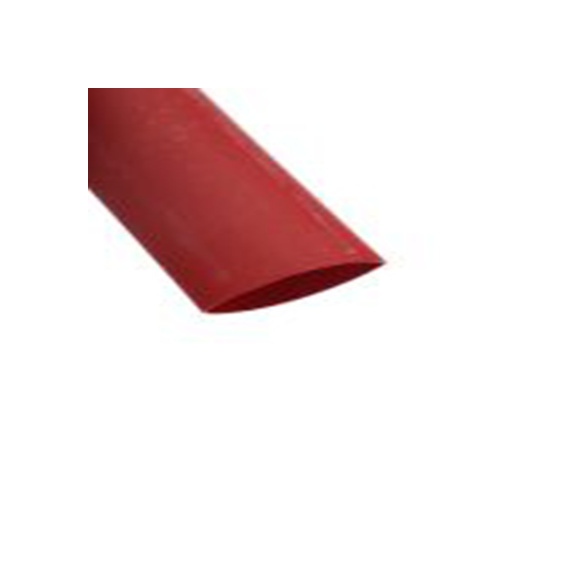 RS PRO,267-2247,RS PRO 阻燃 聚烯烃 热缩管, 红色, Φ19.1 mm, 1.2m长, 2:1收缩比, 9.5 mm收缩径