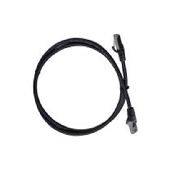 RS PRO,276-1119,1 m 8 类 8 类网线, S/FTP屏蔽, 黑色 低烟，无卤护套, RJ45 公转RJ45 公