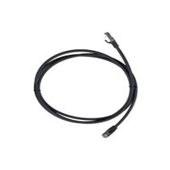 RS PRO,276-1122,2 m 8 类 8 类网线, S/FTP屏蔽, 黑色 低烟，无卤护套, RJ45 公转RJ45 公