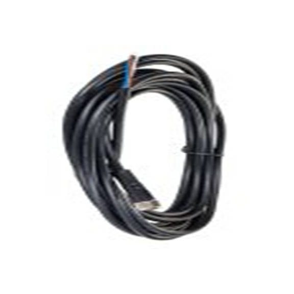 RS PRO,282-5362,RS PRO 电缆, 5 m长 4, 直向 母插, 聚氯乙烯 黑色护套, IP40