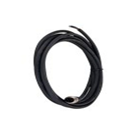 RS PRO,282-5396,RS PRO 电缆, 3 m长 4, 直向 公, PU 黑色护套, IP40