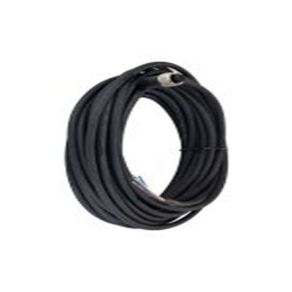 RS PRO,282-5404,RS PRO 电缆, 10 m长 5, 直角 母插, PU 黑色护套, IP40