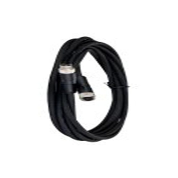 RS PRO,282-5444,RS PRO 电缆, 3 m长 3, 直向 公 3转直 母插, PU 黑色护套, IP40