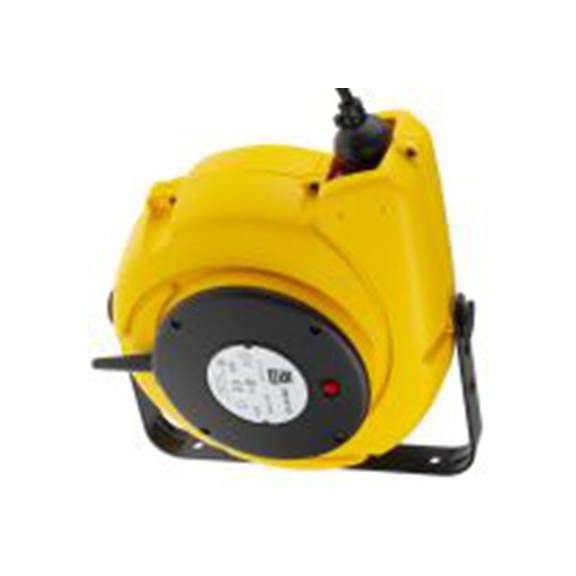 RS PRO,286-6745,黑色 电缆卷筒, 额定电压230 V, 电缆长11 m, IP42防护等级