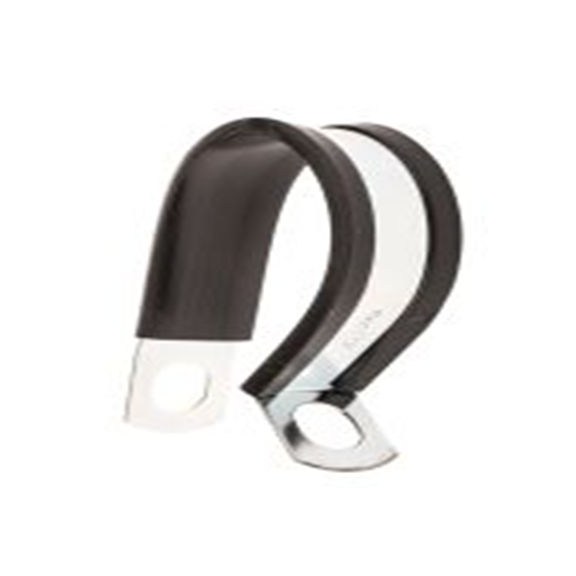 RS PRO,287-5597,镀钢, 黑色, 最大捆束50 mm, 螺钉固定