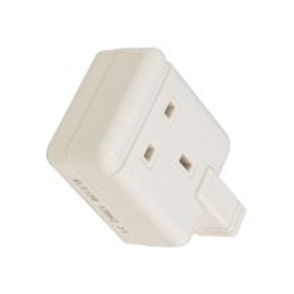 RS PRO,296-3486,白色 移动插座, 额定电压240V, 1个 G 型插座