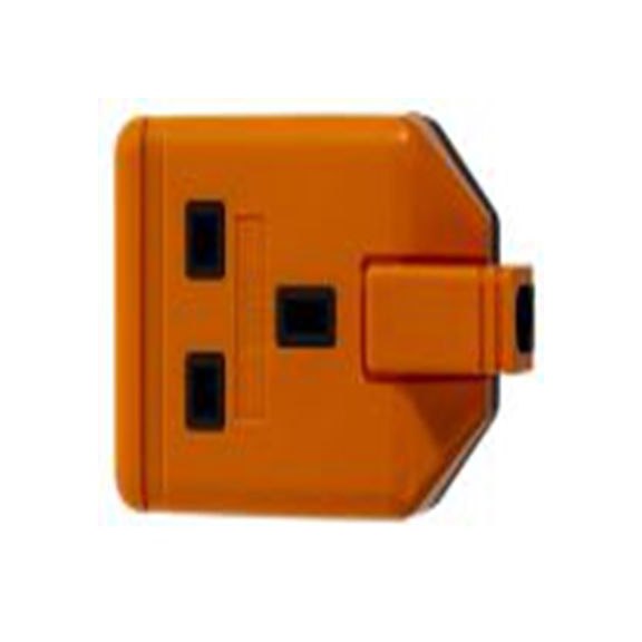RS PRO,296-3492,橙色 移动插座, 额定电压240 V, 1个 G 型插座