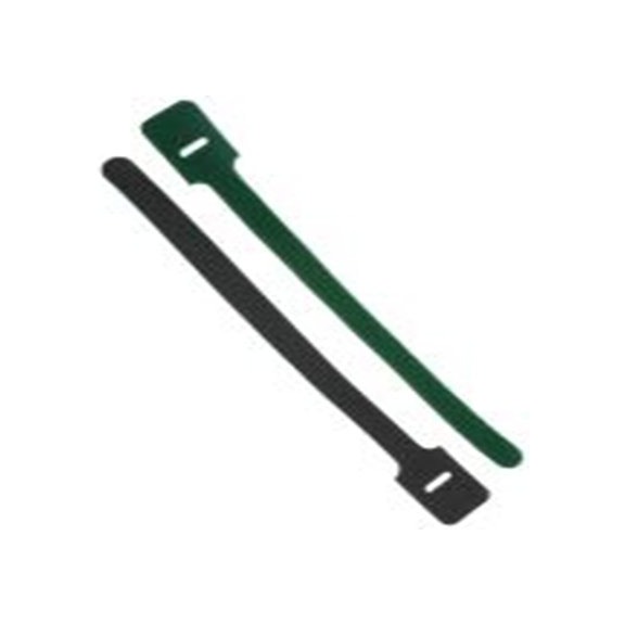 RS PRO,333-9682,RS PRO 织物魔术贴扎带, 绿色, 225mm长x13 mm宽