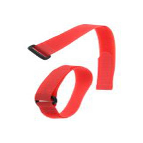 RS PRO,333-9856,RS PRO 织物钩环带, 红色, 300mm长x20 mm宽