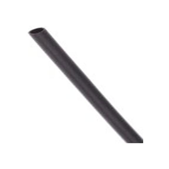 RS PRO,417-7211,RS PRO 阻燃 聚烯烃 热缩管, 黑色, Φ1.6 mm, 300mm长, 2:1收缩比, 0.8 mm收缩径