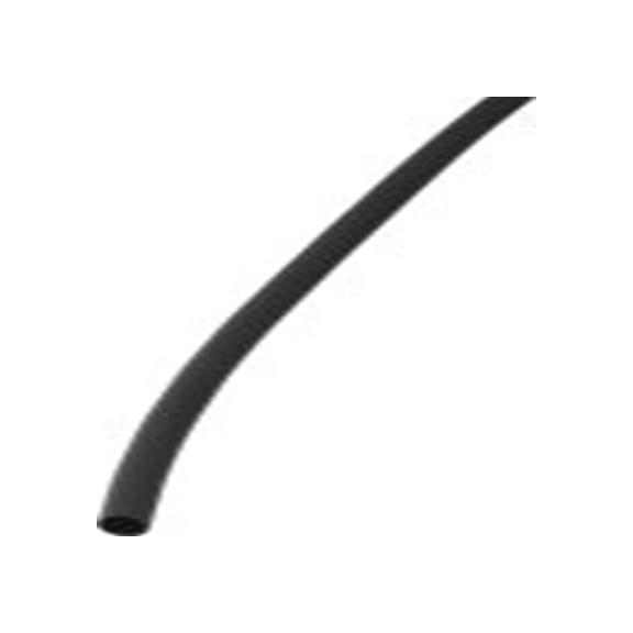RS PRO,417-7249,RS PRO 阻燃 聚烯烃 热缩管, 黑色, Φ3.2 mm, 300mm长, 2:1收缩比, 1.6 mm收缩径